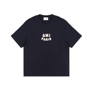 [메종 키츠네(G)] 아미 파리 패치 여성 반팔티 / UTS075726 4011