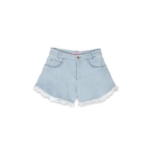 미스 블루마린 프레이드 헴 데님 반바지 D444877047
