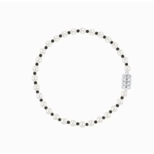 [로이드] 고드롱 블랙비즈믹스 진주 팔찌(4mm) LLWS25240S
