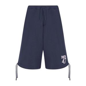 디올옴므 네이비 컬러 코튼 쇼츠 413J131 A0879584