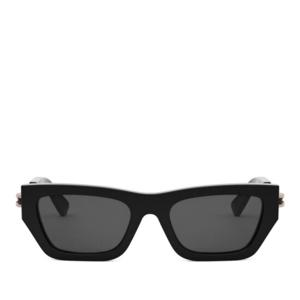 불가리 블랙 렉탱귤러 프레임 선글라스 BV40047I 01A BLACK 54