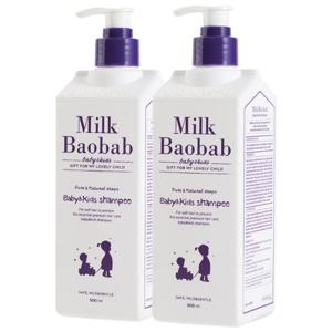 [VIP]밀크바오밥 베이비& 키즈 샴푸 500ml 2개