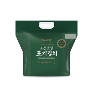 피코크 조선호텔 포기김치 2.5kg X 4팩 (총 10kg)
