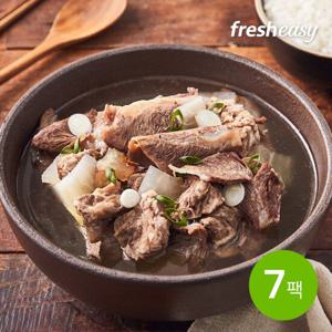 [프레시지]해운대암소갈비집 뼈없는 갈비탕 800G 7팩