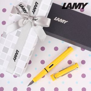LAMY 라미 사파리 만년필 옐로우 무료각인