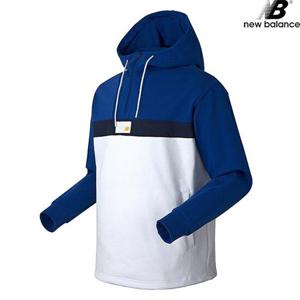 [뉴발란스] NBMH81E613-BL 하프집업 뉴발 공용 후드티 긴팔티