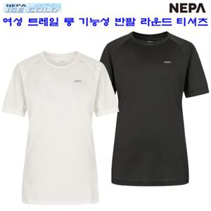 [네파][티셔츠 반팔티셔츠](7J45326)_여성 트레일 롱 아이스콜드 반팔 라운드티셔츠