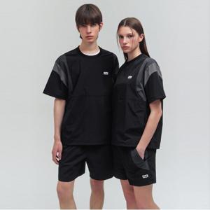 [FILA] 경량 스트레치 칼라블럭 반팔티 (FS2RSG2106X_BLK)