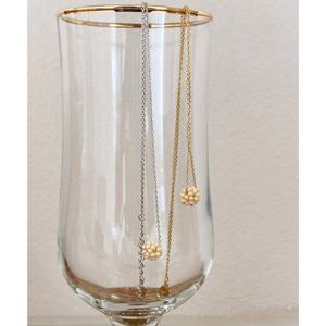 [폭스타일] le pearl necklace