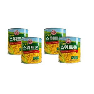 [오뚜기]오뚜기 오쉐프 스위트콘 3kg (캔) 4개