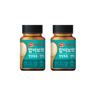 [하림펫푸드] 밥이보약 영양톡톡 면역 60gx2