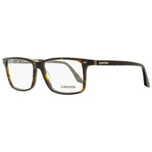 론진 남성용 직사각형 안경 LG5032 052 다크 하바나 57mm 052