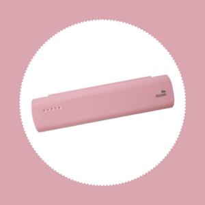 액센 휴대용 칫솔살균기 건조 여행용 UV-C 살균 충전식 핑크