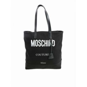 [MOSCHINO] 남성 토트 백 블랙 패브릭 쇼퍼 위드 로고 742382031555 /8