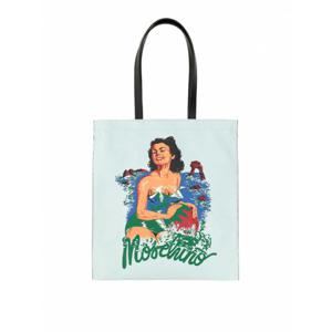 [MOSCHINO] 남성 토트 백 하와이안 프린트 744682131339 라이트 Blue /8