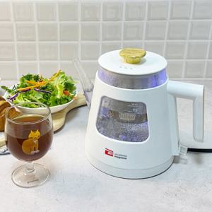am 오브제 홈카페 유리 포트 0.9L 화이트 GS-800W