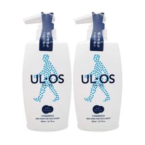 우르오스 스킨 워시 무향 500ml 남성 올인원 바디워시 2개 Ss