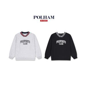 [폴햄키즈]더블니트 배색시보리 맨투맨  PKF1TR3030