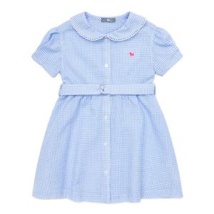 (HP)[블루독베이비](BL)깅엄체크미디드레스B (45319-400-02)