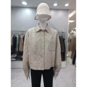 [스테파니] 세이브존05 원 포켓 누빔셔츠자켓 A25JK5104BE