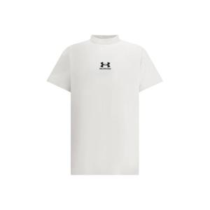 발렌시아가 반팔 티셔츠 787349 TRVB79081 Dirty white