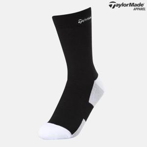 테일러메이드  여성 상단 로고 메쉬 장목 양말 TWASO5603-199