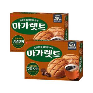 롯데마가렛트구운모카352g x 2개