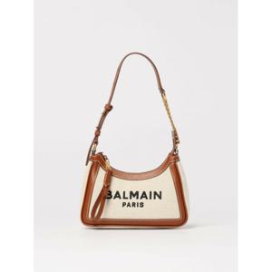 [BALMAIN] 여성 숄더 백 B 아미 캔버스 앤 레더 EN1BT743TCFE 젬 베이지 /6