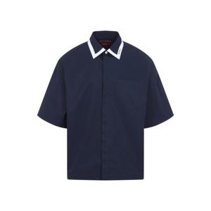 구찌 반팔 셔츠 814704 Z7AHA4294 Blue japan