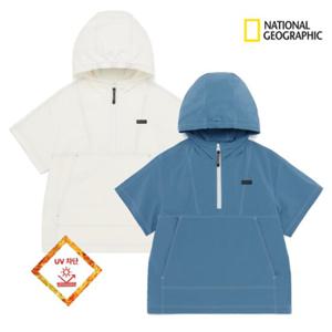 내셔널지오그래픽키즈 K252UAN220 남아 여아 아델리 반팔 아노락 점퍼 고학년 여름 170 딜