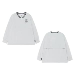 내셔널지오그래픽키즈 K252USW140 남여공용 데일리 베스트아이템 프로즌 쿨웨이브 우븐맨투맨 아이스그레이