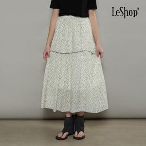 르샵  프릴 디테일 주름 치마 (BP4SK003A)