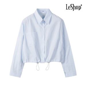 르샵  밑단 스트링 포켓 셔츠 (BP4BL040A)