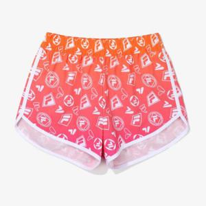 휠라반바지 TQJ FS2TRF2455F-PIK 핫써머 모노그램 우븐 반바지
