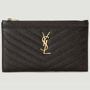 25 SS 생로랑 YSL 로고 쉐브론 퀼트 미니 클러치백 504922 BOW01 1000