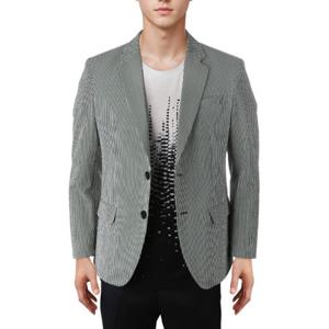 롯데광복 레드옥스 2025 S/S 캐주얼 간절기 여름 지지미 콤비자켓 R251JK109-GR