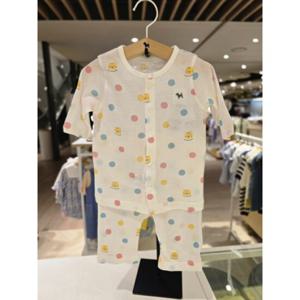 [블루독베이비] 25 SS(WH)멀티도트캐릭터7부내의(4517005425)출산 백일 돌 신생아 임신 선물 간절기 조카