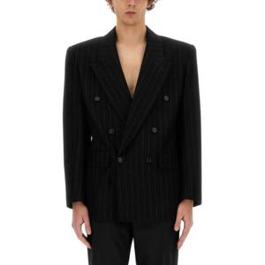 생로랑 자켓 771647 Y1H241095 BLACK