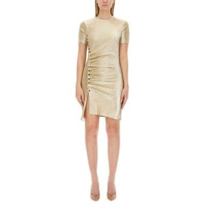 파코라반 미디 원피스 22PJRO413VI0261 M042 GOLD