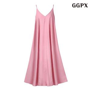 GGPX 뷔스티에 플레어 원피스 (GPBOW040D)