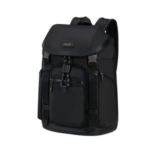 [쌤소나이트] RELYON 백팩 M 15.6 FLAP BLACK KP809003