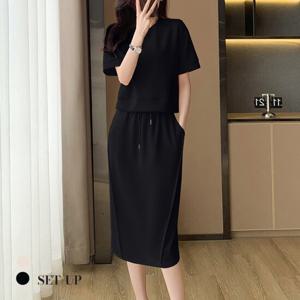 KARRA 럼피티셔츠+스커트SET_A5M0552