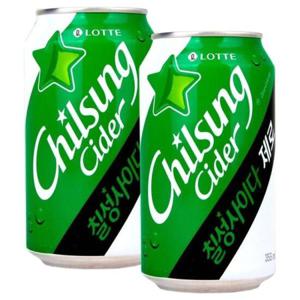 롯데 칠성사이다 제로 355ml  x 24캔