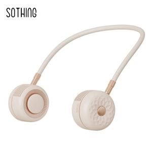 소싱 여름필수템 데이지 듀얼팬 넥밴드형 무선선풍기