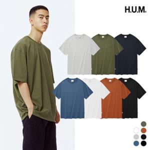 [HUM][HUM]유니) 스몰 로고 티셔츠 (LHQMCTA411M)