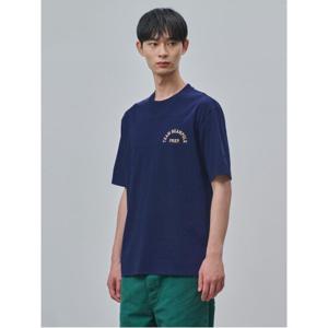 [빈폴멘] 팀빈폴 그래픽 라운드넥 티셔츠  블루 (BC4442C45P)