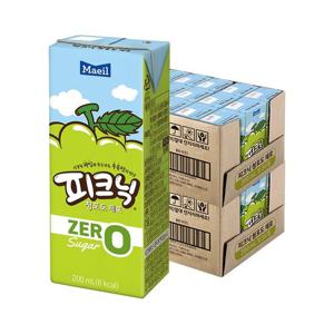 [매일유업]매일 피크닉 제로 청포도 200ml 48팩 (24팩 2박스)
