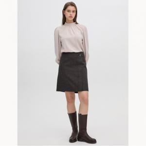 [올리브데올리브]장식 비죠 A라인 스커트 (OW4WSA32)