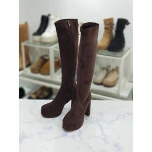 [한슈]한슈 세이브존07 라운드토 롱부츠 10.5cm HS138079bl (261
