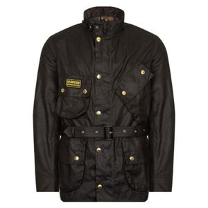 바버 가죽 자켓 MWX0004 BK51 Black